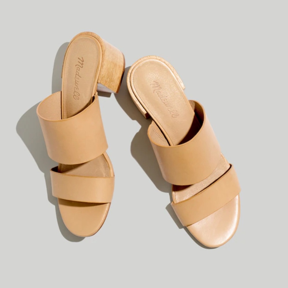 Kiera Mule Sandal in Beige — 9